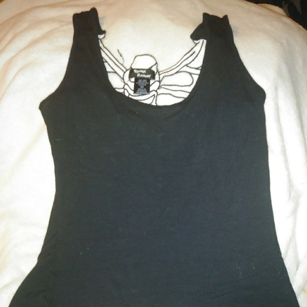 Skeleton Back Tank Top - Picture 2 of 3